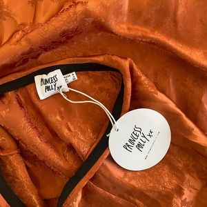 Princess Polly Rust Midi Skirt